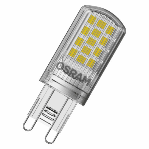 Лампа светодиодная LED PIN G9 40 3,8 W/2700K G9 | 4058075449893 | OSRAM