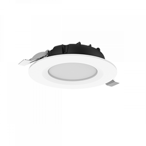 Cветильник светодиодный даунлайт ДВО DL-SLIM 10W 3000K IP44 круглый монтажный диаметр 95мм | V1-R0-00546-10000-4401030 | VARTON