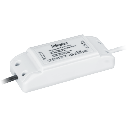 Драйвер LED для светодиодной панели ND-P40-IP40-950mA 40Вт IP40 | 61547 | Navigator