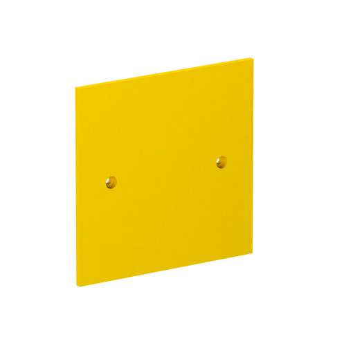 Накладка блока питания VH для монтажа устройств, 95x95 мм (желтый) (VH-P1) | 6109842 | OBO Bettermann