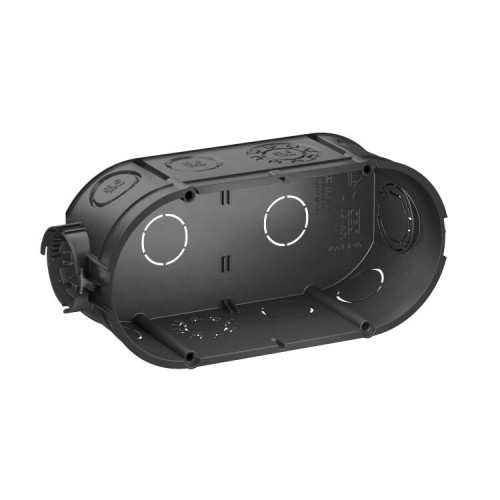 Коробка монтажная двойная для бетонных стен UG 46-DV 2 x ?60мм H46мм для скрытого монтажа | 2003722 | OBO Bettermann