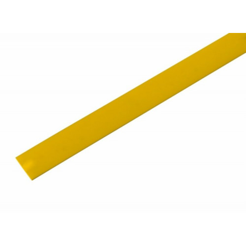 Термоусадочная трубка 13,0/6,5 мм, желтая, упаковка 50 шт. по 1 м | 21-3002 | REXANT