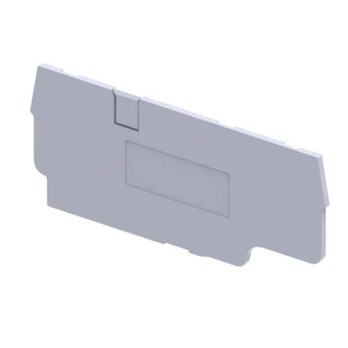 Крышка концевая для клеммы проходной OptiClip EPCX4/3-TRIPLET-серый | 289752 | КЭАЗ