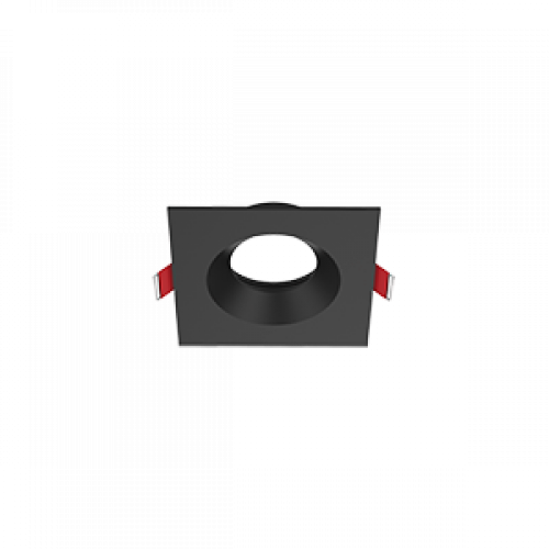 Рамка для модульного светильника FLEX 50 08 квадратная встраиваемая 90х90х30мм RAL9005 черный муар | V1-R0-T0435-10002-2000000 | VARTON