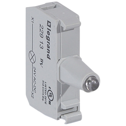 Блок подсветки для индикаторных кнопок и диффузоров - Osmoz - для комплектации - под винт - 24В~/= - синий | 022913 | Legrand