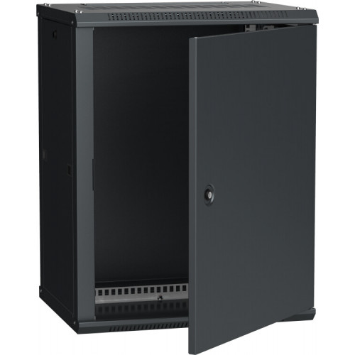 Шкаф LINEA W 18U 600x450 мм дверь металл, RAL9005 | LWR5-18U64-MF | ITK