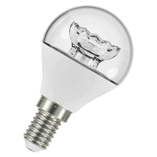 Лампа светодиодная LED STAR Classic P 5, прозрачная колба, Е14 LS CLP40 5, 4W/830 230V CL E1410X1RU | 4052899971622 | Osram