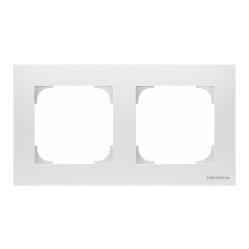 Рамка 2-постовая, серия SKY, цвет альпийский белый|2CLA857200A1101| ABB