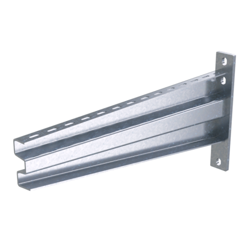 Консоль для тяжелых нагрузок 1000мм сварная, нержавеющая сталь AISI 304 | IBBH8000C | DKC