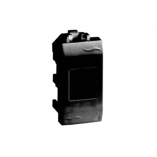 Brava черный розетка компьютерная RJ45 категория 6 экран. FTP 1мод | 77668N | DKC