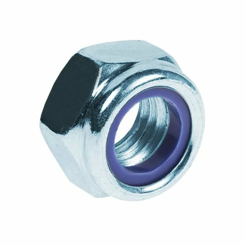 Гайка М10 с контрящим кольцом (DIN 985) (100 шт/уп) | PR08.3668 | Промрукав