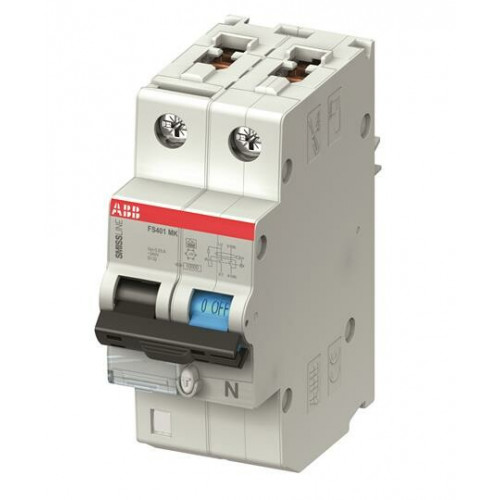 Выключатель автоматический дифференциального тока FS401M-C20/0.03 | 2CCL562110E1204 | ABB