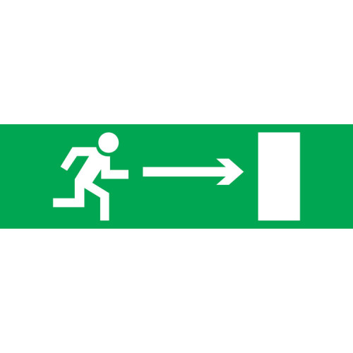 Наклейка для светильника аварийного NL-Топаз-Стрелка направо | 80524 | Navigator