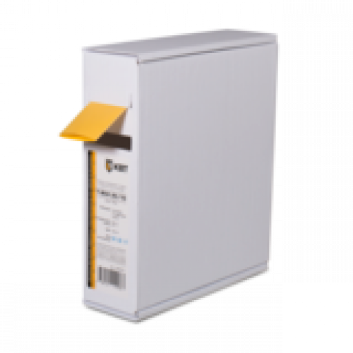 Термоусаживаемя трубка в евро-боксеT-BOX 10/5 желтый (10м) | 65616 | КВТ