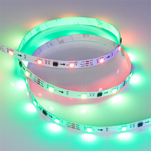 Лента светодиодная SPI-5000-5060-30 12V Cx3 RGB (10mm, 7.2W, IP20) | 026368(1) | Arlight