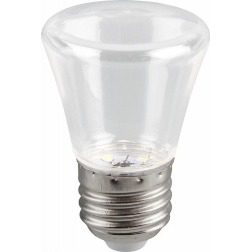 Лампа светодиодная LB-372 Колокольчик прозрачный E27 1W 6400K | 25908 | Feron