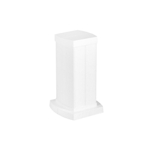 Snap-On мини-колонна алюминиевая с крышкой из пластика 4 секции, высота 0,3 метра, цвет белый | 653040 | Legrand