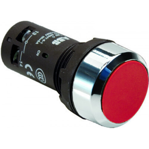 Кнопка CP1-30R-10 красная без фиксации 1HO | 1SFA619100R3011 | ABB