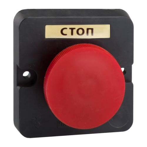 Пост кнопочный ПКЕ 112-1-У3-IP40 (красный гриб) | 150728 | КЭАЗ