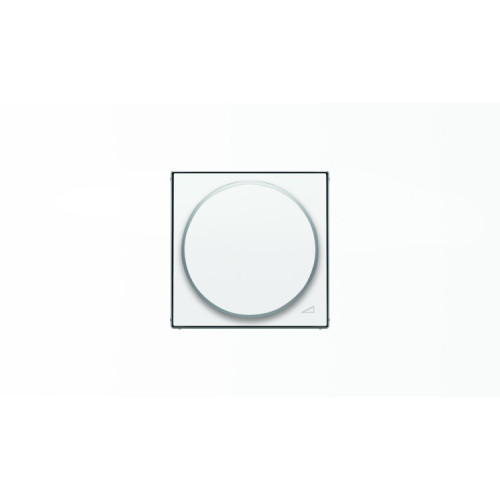 Накладка с поворотной ручкой для механизма поворотного светорегулятора, серия SKY, цвет альпийский белый|2CLA856020A1101| ABB