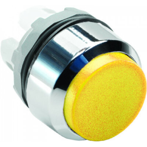 Кнопка MP3-20Y желтая выступающая (только корпус) без подсветки без фиксации | 1SFA611102R2003 | ABB