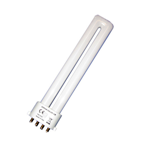 Лампа энергосберегающая КЛЛ 9Вт 2G7 нейтральная холодно-белая 4000К DULUX S/E 9W/840 2G7 10X1 | 4050300020174 | Osram
