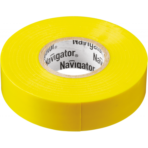 Изолента NIT-B15-20/Y жёлтая | 71105 | Navigator