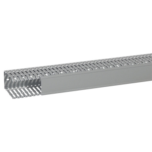 Кабель-канал (крышка + основание) Transcab - 60x100 мм - серый RAL 7030 | 636114 | Legrand
