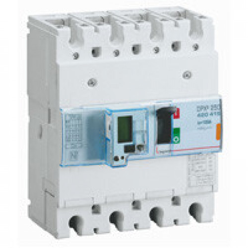 Автоматический выключатель DPX3 250 - эл. расцепитель - с изм. блоком - 25 кА - 400 В~ - 4П - 100 А | 420415 | Legrand
