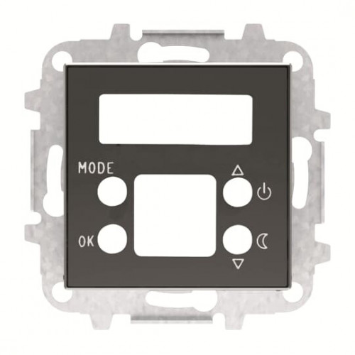 Накладка терморегулятора 8140.5, серия SKY, цвет чёрный бархат 8540.5 NS | 2CLA854050A1501 | ABB