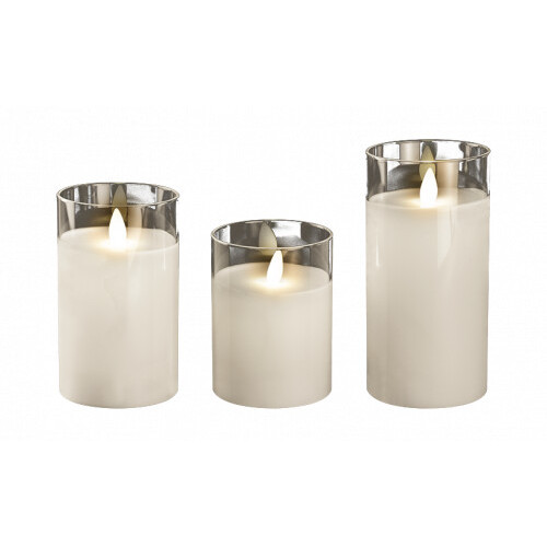 Свечи светодиодные декоративные CL7-SET3-wh (компл. 3-х свечей, бел.) | 5018853 | ФАZА