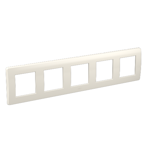 Рамка на 2+2+2+2+2 модуля (5-местная). белая. RAL9010 | 75015W | DKC