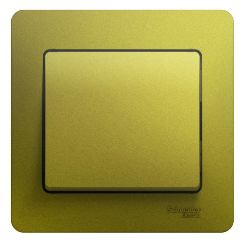 Glossa Фисташковый Выключатель 1-клавишный сх.1, 10AX (в сборе) | GSL001012 | SE