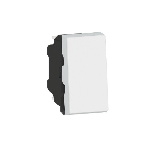 Кнопочный выключатель - Mosaic - 1 модуль - 6 A - белый | 278030L | Legrand
