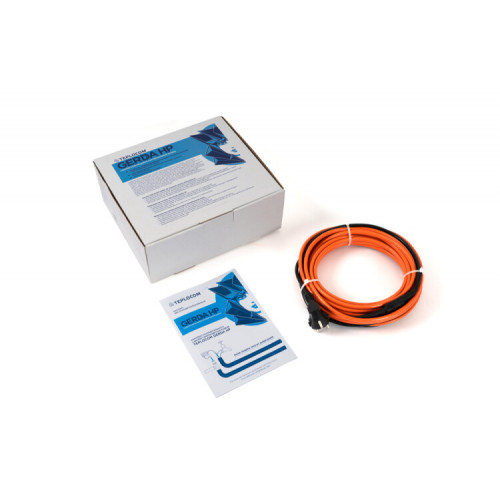 Комплект нагревательного саморегулирующегося кабеля TEPLOCOM GERDA HP-6,0 6м 102Вт | 2506 | Бастион