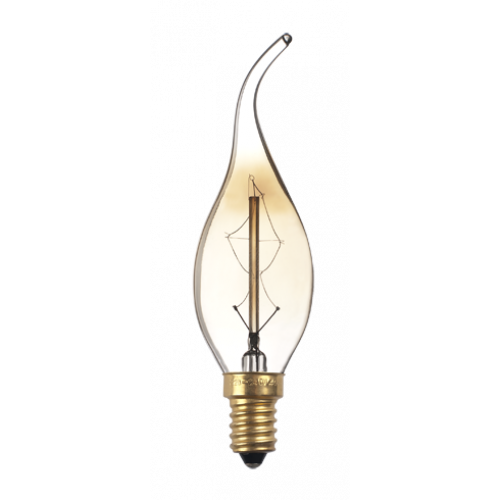 Лампа накаливания ЛОН 60Вт E14 230В RETRO CA35 GOLD | 5009950 | Jazzway