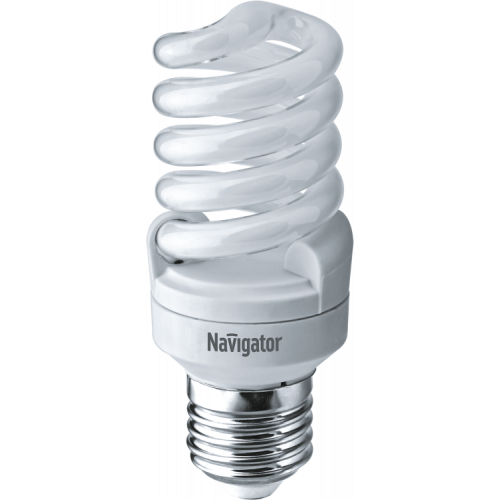 Лампа энергосберегающая КЛЛ 15Вт Е27 840 спираль NCL-SFW10-15-840 | 94048 | Navigator