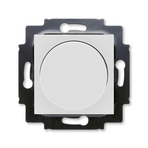 ABB Levit Серый / белый Светорегулятор поворотно-нажимной 60-600 Вт R | 3294H-A02247 16W | 2CHH942247A6016 | ABB