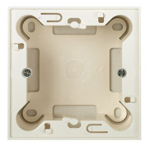ABB Zenit Альп. белый Цоколь для открытой установки на 1-2 модуля, без рамки | N2991 BL | 2CLA299100N1101 | ABB