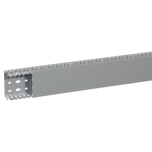 Кабель-канал (крышка + основание) Transcab - 80x40 мм - серый RAL 7030 | 636115 | Legrand