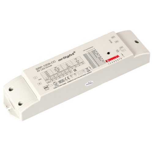 Диммер тока SR-P-1009-50W (220V, 200-1500mA) | 019792 | Arlight