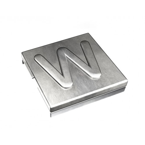 Маркировка для каб.стяжки,нерж.сталь,'W',100 шт | 7TCG009470R0103 | ABB