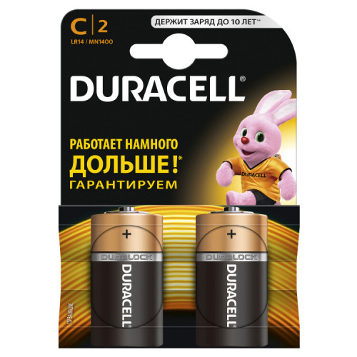 Элемент питания Duracell LR14-2BL | Б0014054 | Duracell
