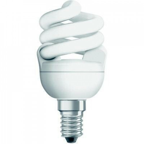 Лампа энергосберегающая КЛЛ 12Вт E14 840 cпираль DSST MCTW d48x97мм | 4052899917736 | OSRAM