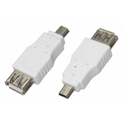 Переходник гнездо USB-A (Female)-штекер miniUSB (Male) | 18-1175 | REXANT