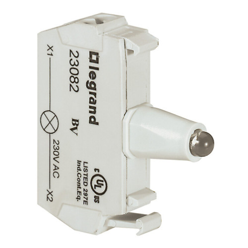 Блок подсветки для индикаторных кнопок и диффузоров - Osmoz - для комплектации - с пруж. клеммами - 230 В~ - зеленый | 023082 | Legrand