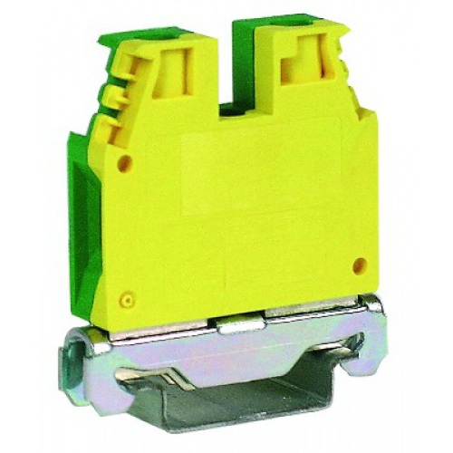 TEC.10/O, зажим для заземления желт.зелен 10 кв.мм | ZTO510-RET | DKC