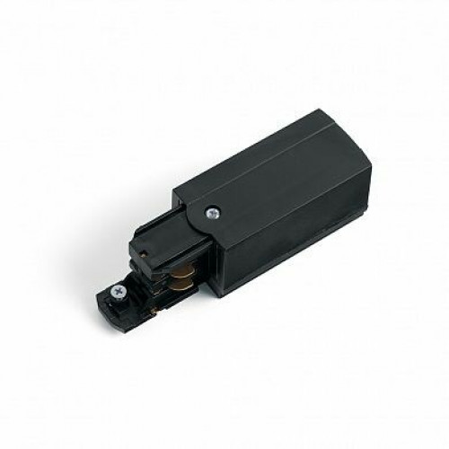 Токоподвод левый для шинопровода трехфазного осветительного PRO-0431,черный ,91242 | 41072 | FERON