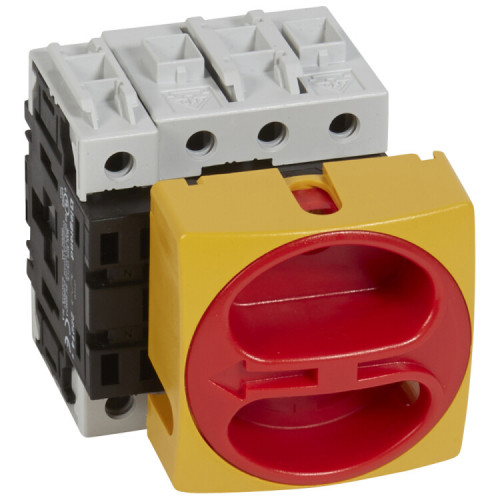Выключатель-разъединитель - для скрытого монтажа - 4П - зажим нейтрали слева - 50 A | 022114 | Legrand