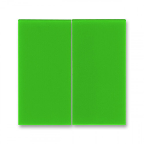 ABB Levit Зелёный Сменная панель на клавиши для выключателя двухклавишного | ND3559H-A447 67 | 2CHH594470A8067 | ABB